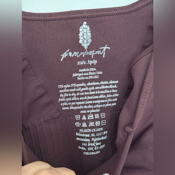 NWT Free People Movement Good Karma Square-Neck Bra - Picture 6 of 11